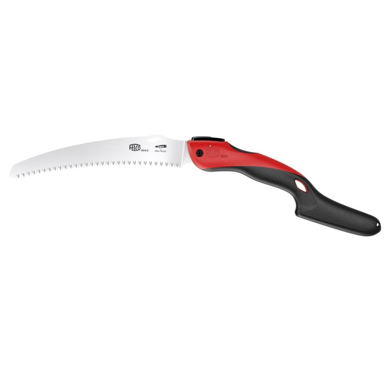 Gebogene Säge - Klappsäge mit Zugschnitt - Sägeblatt 24 cm