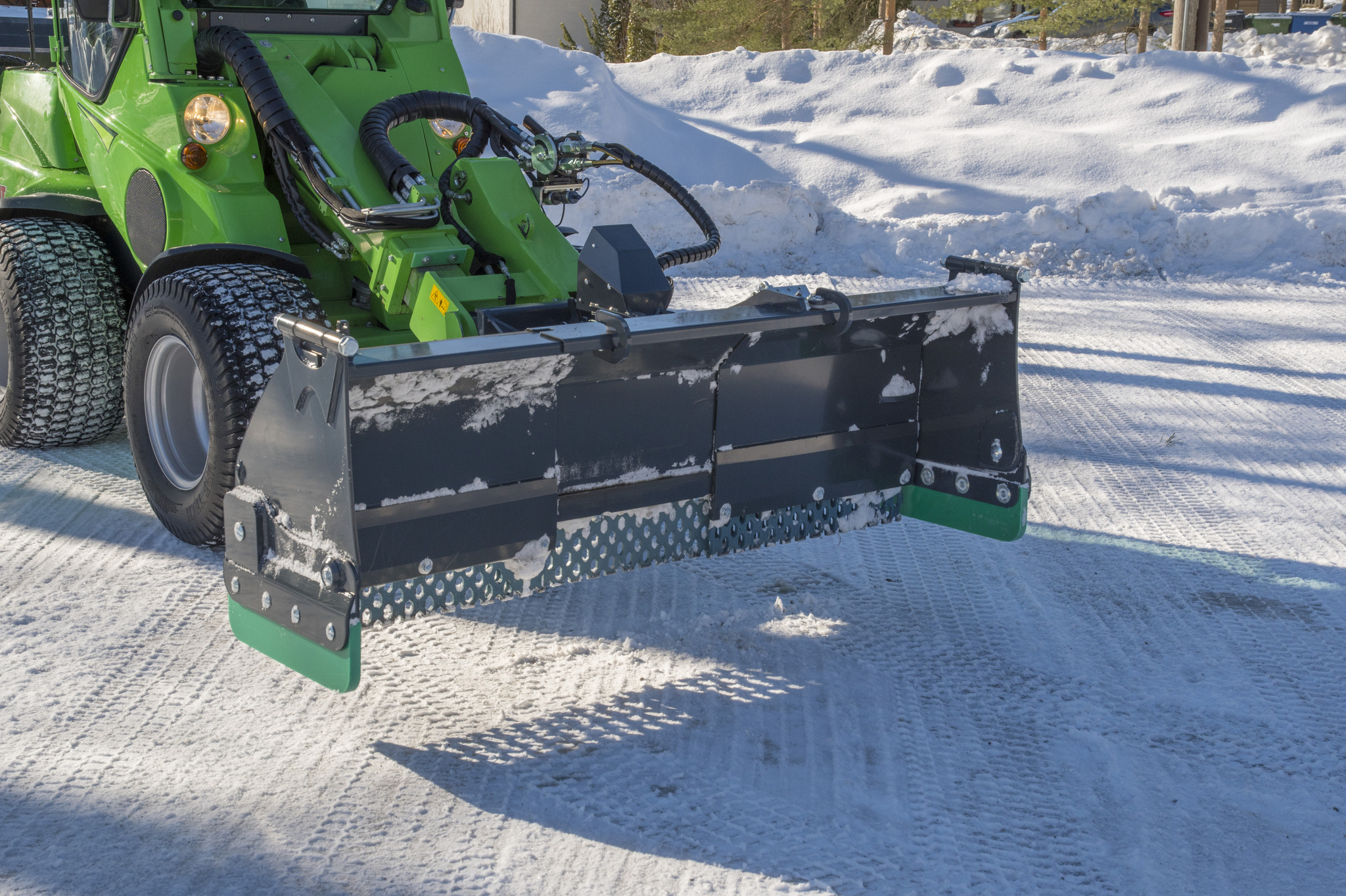 Teleskop-Schneeschild