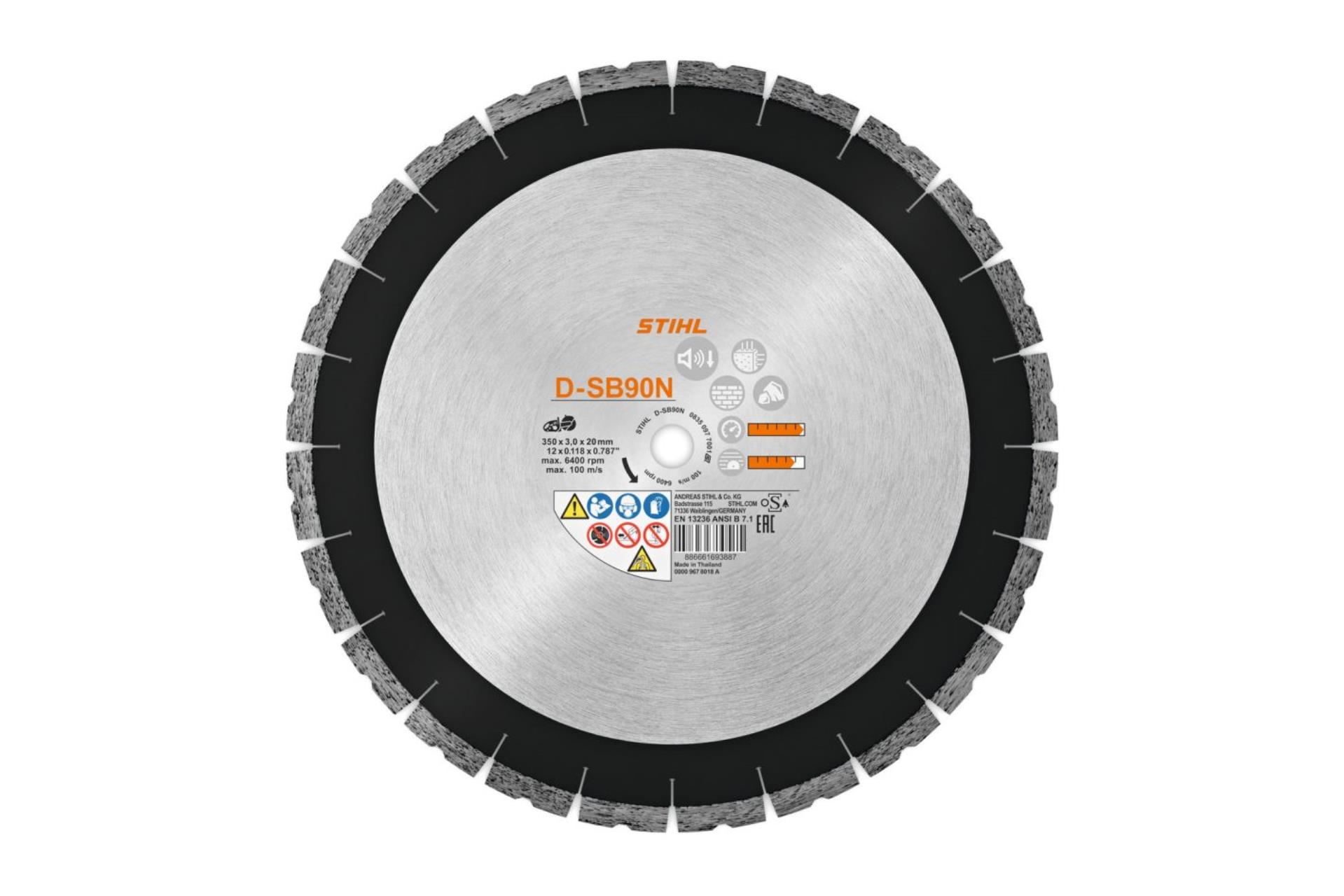 Trennscheibe D-SB90 Ø 350mm/14"