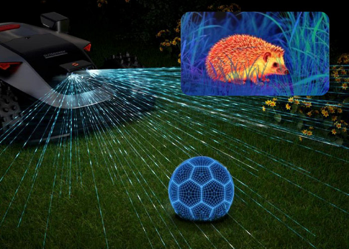 Mähroboter Hindernisvermeidung / Erkennung Sunseeker