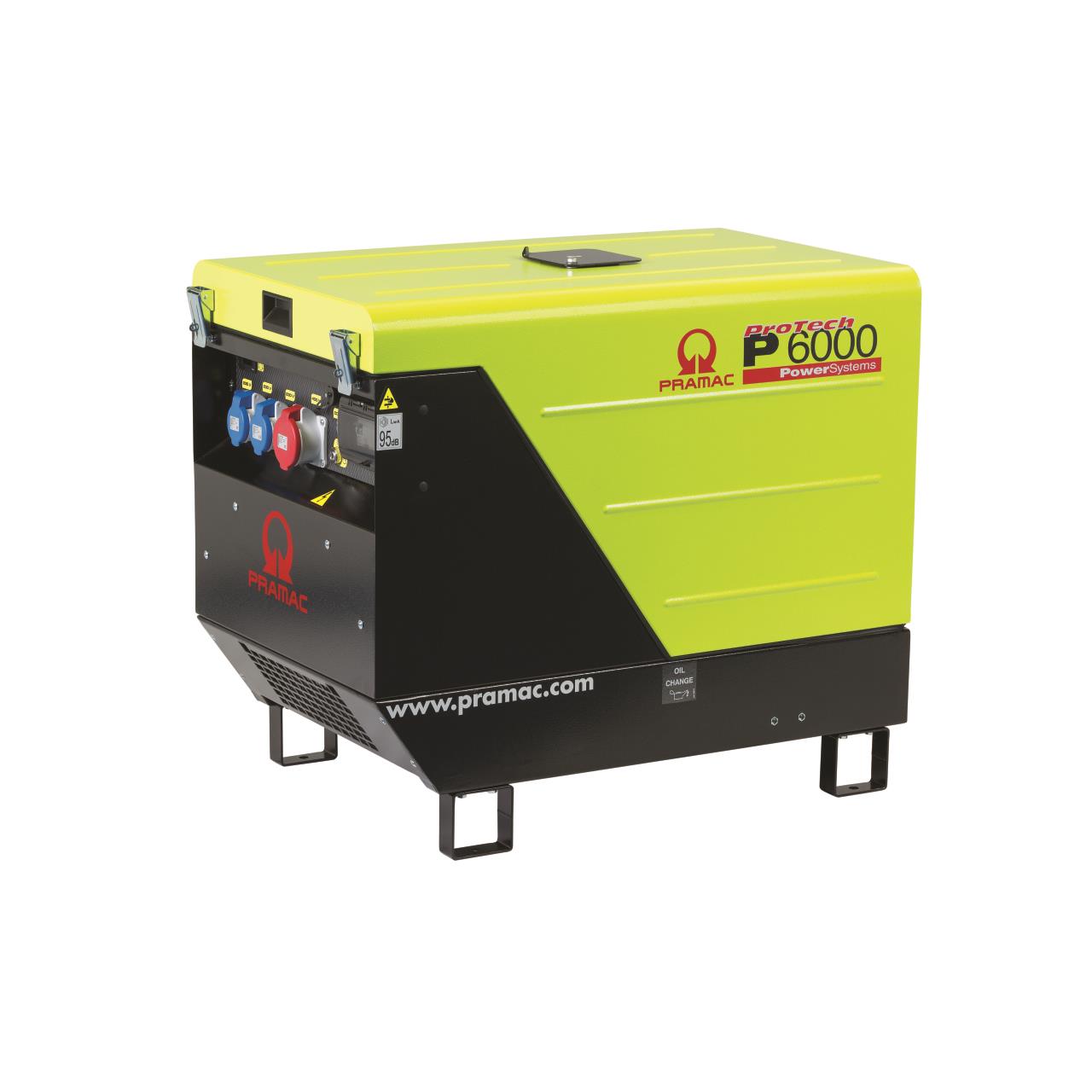 Stromerzeuger  P 6000 - TYA ISO AVR 230V / 400V - DIESEL - E START