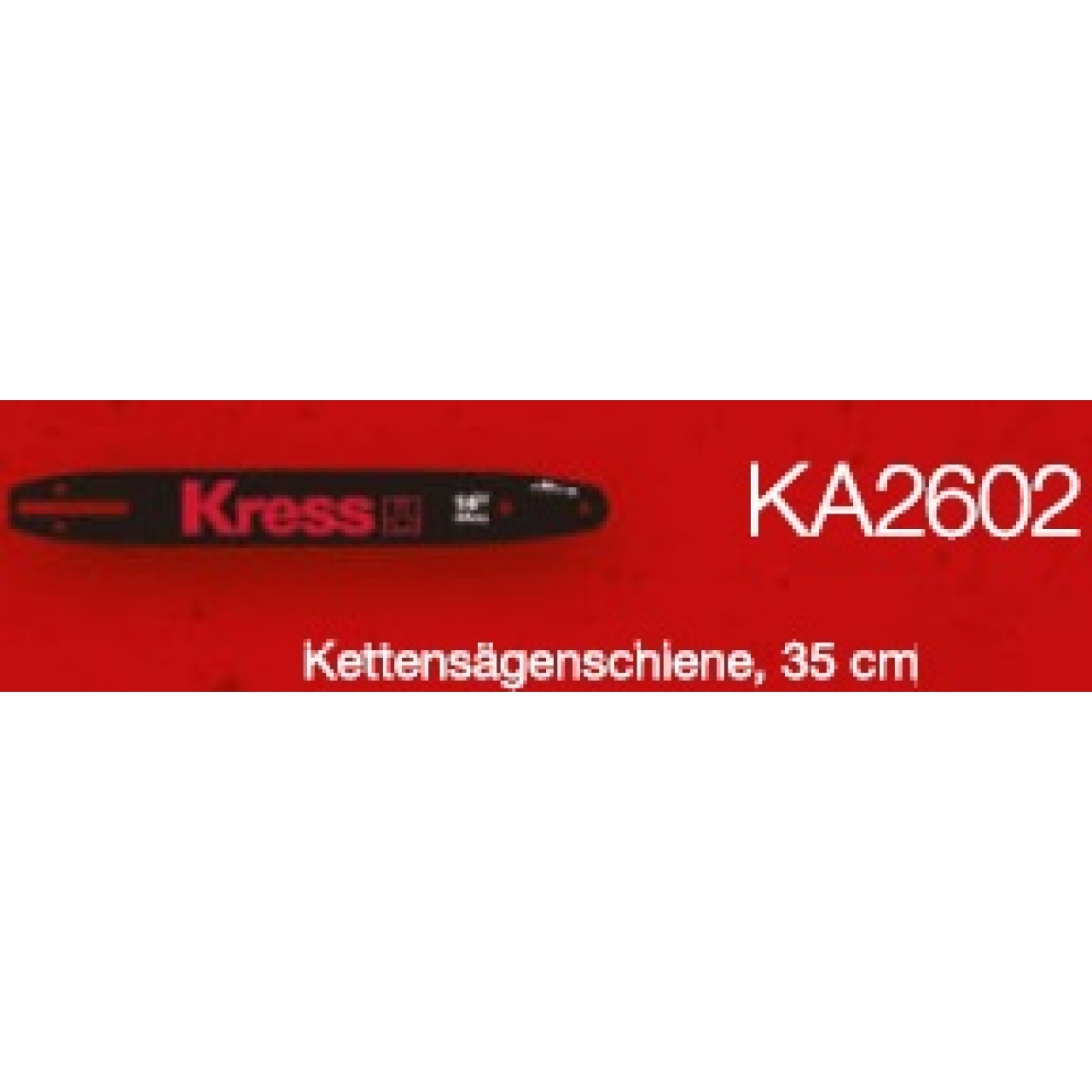 Akku Kettensägenschiene 35 cm KA2602