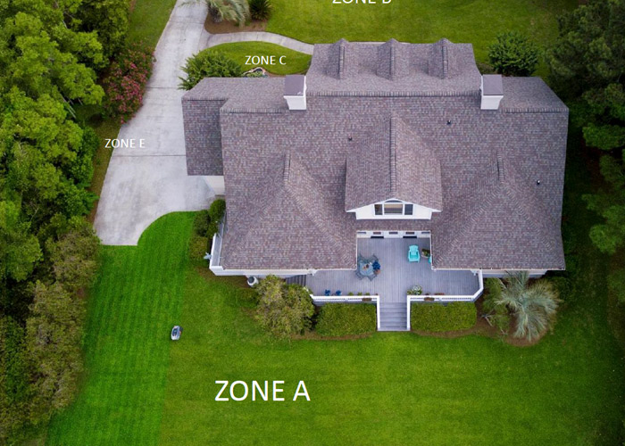 Sunseeker Mähroboter Mehrzonen und Pfadplanung