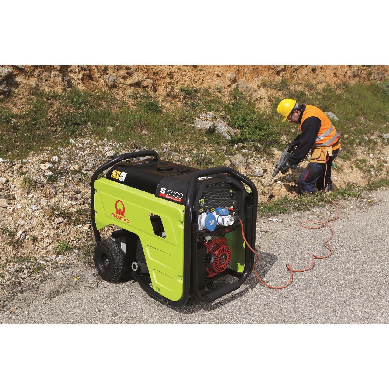 Stromerzeuger  S 5000 - SHB ISO AVR - 230V - BENZIN - E START