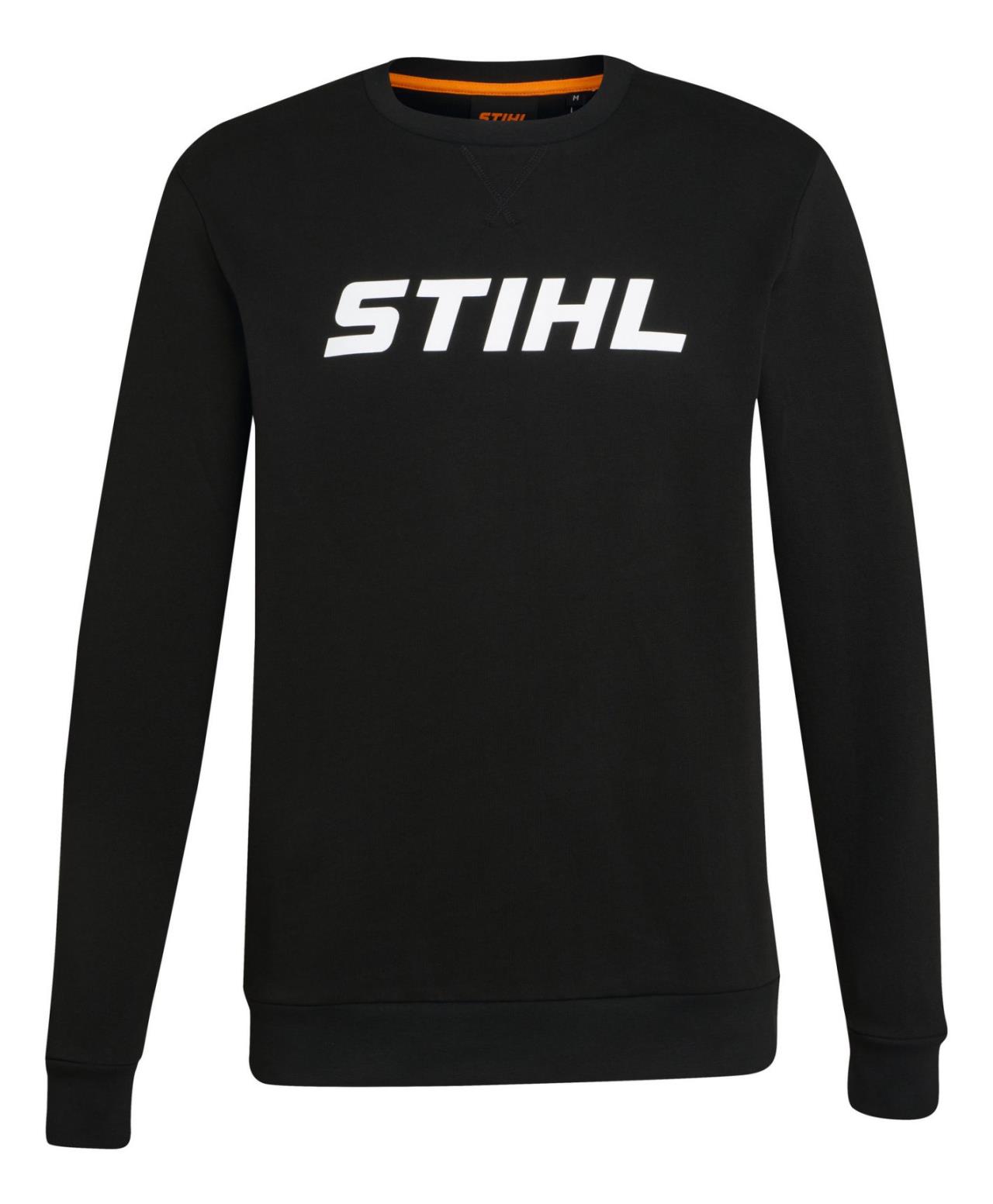 Sweatshirt LOGO WHITE schwarz