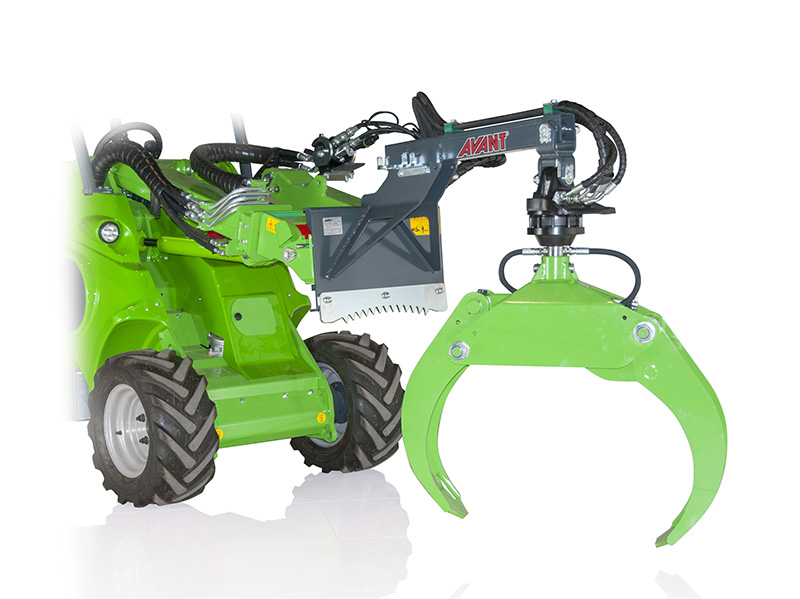 Holzgreifer mit Rotation