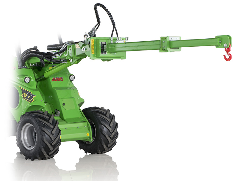 Kranarm, hydraulisch ausfahrbar