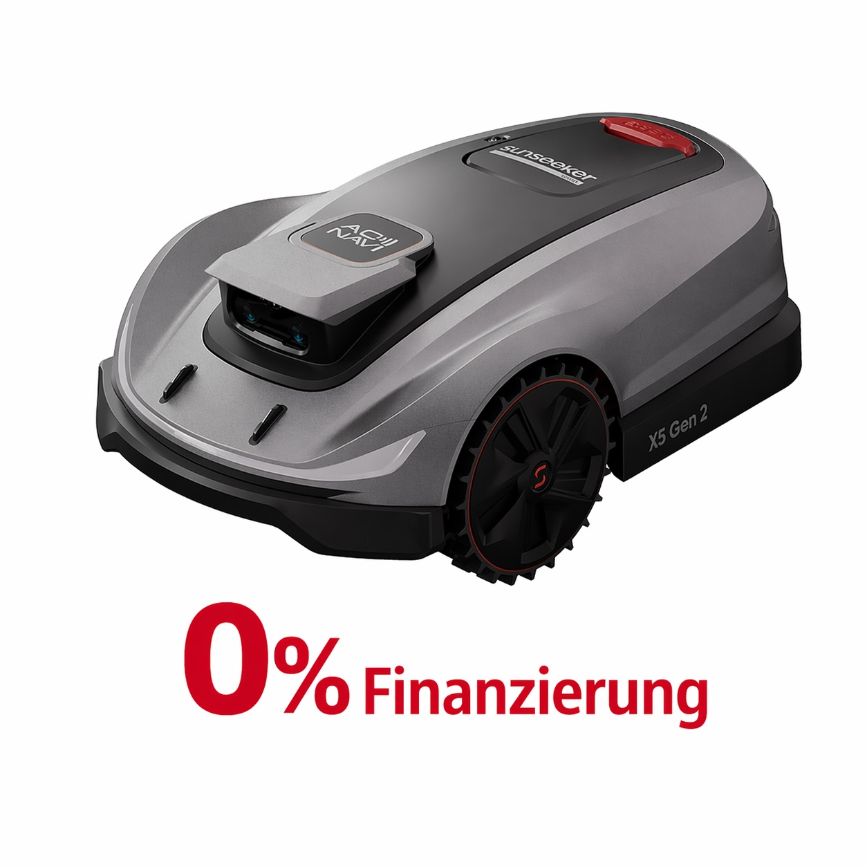 Sunseeker X5 Gen 2 Rasenroboter – Modell2026 Mähroboter mit 0% Finanzierung
