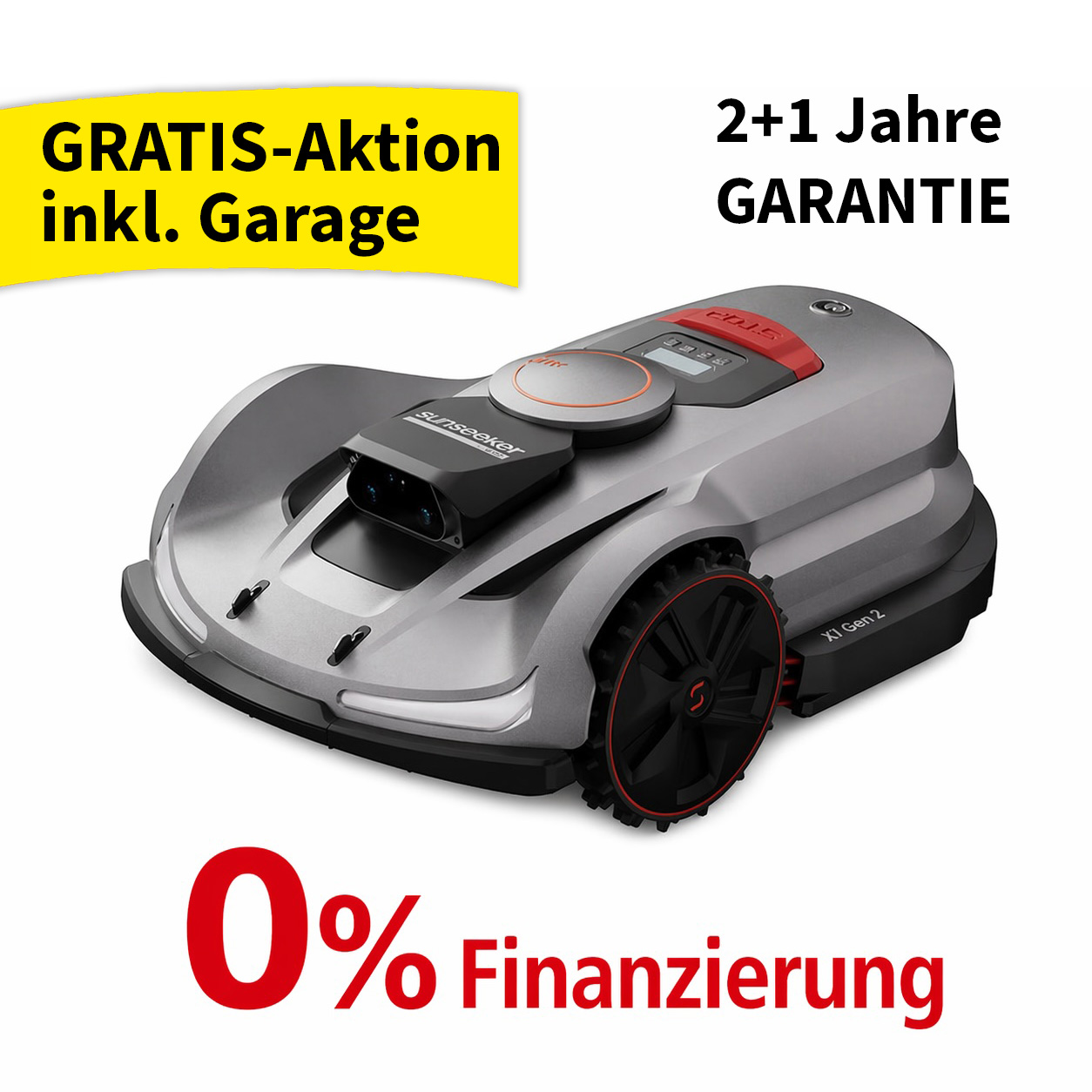 X7 GEN2 Mähroboter WM-Aktion - 0% Finanzierung bei 12 Monaten