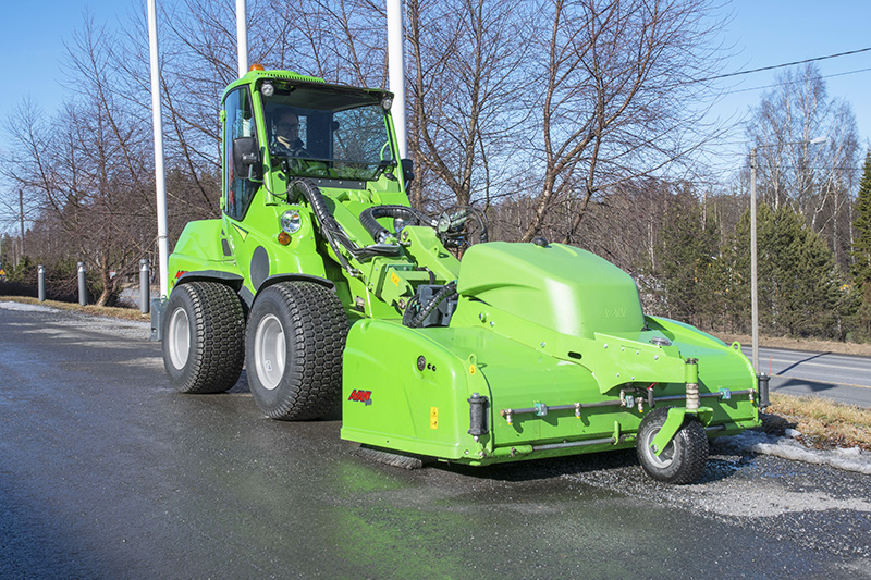 Kehrmaschine 1500 mit Aufnahme