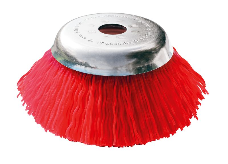Unkrautbürste PP, rot, NW 20 mm Anbauteil an MS bis 35,0 ccm