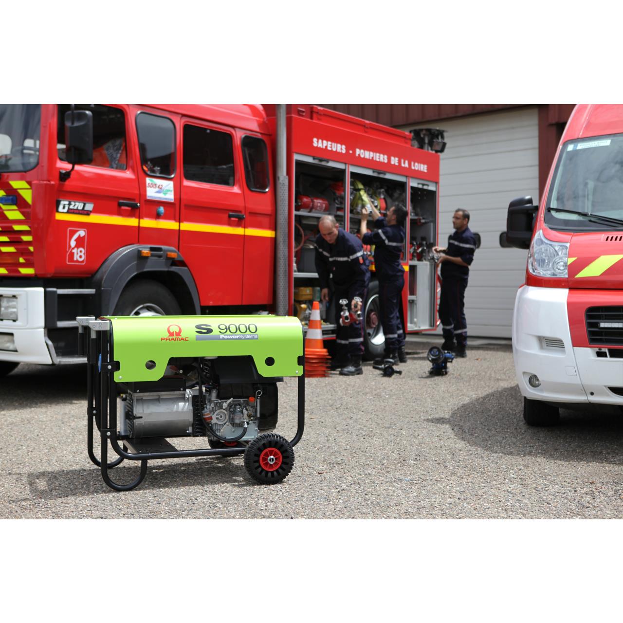 Stromerzeuger S 9000 - TRA ISO - 230 V / 400 V - Diesel - E Start