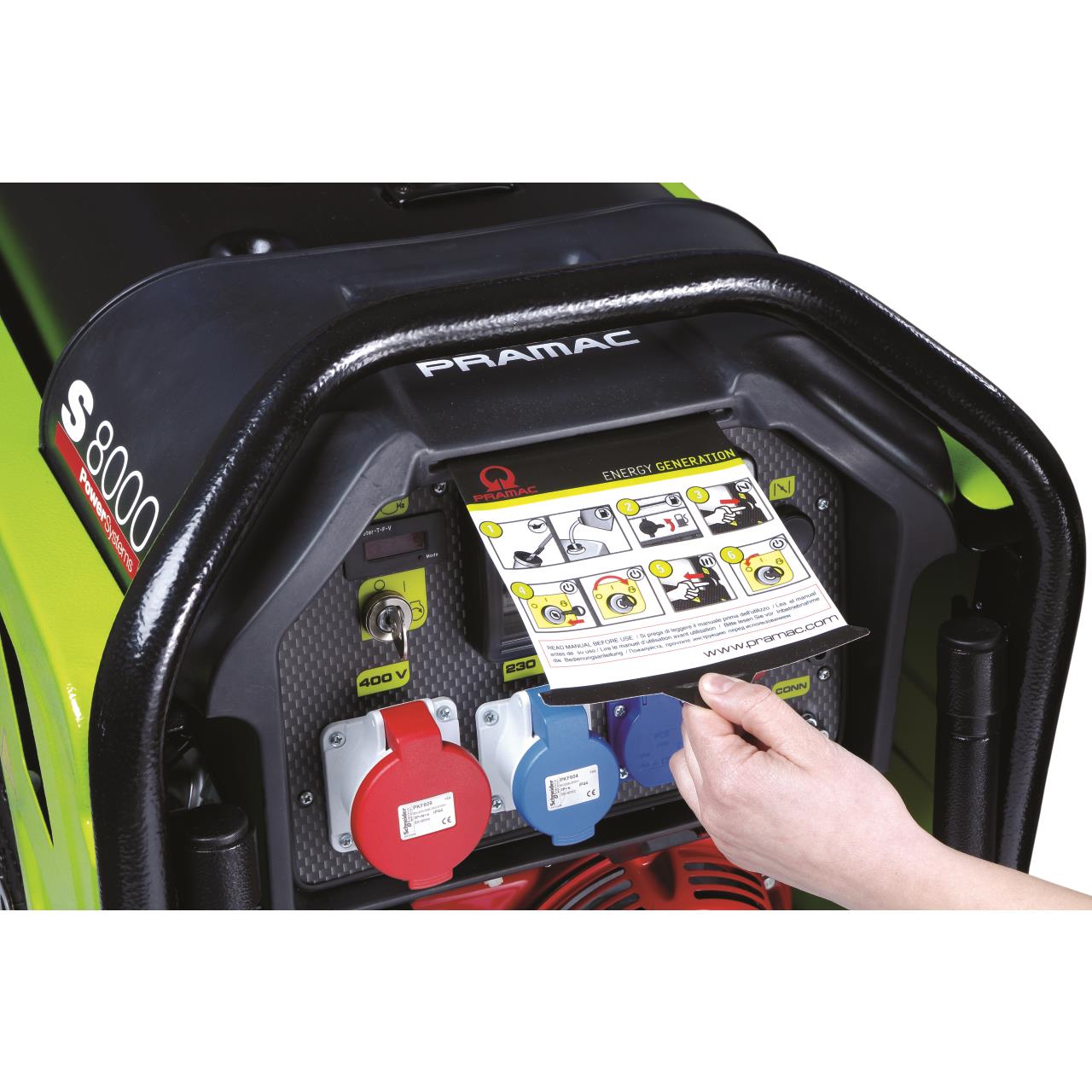 Stromerzeuger  S 8000 - SHB ISO AVR - 230V - BENZIN - E START