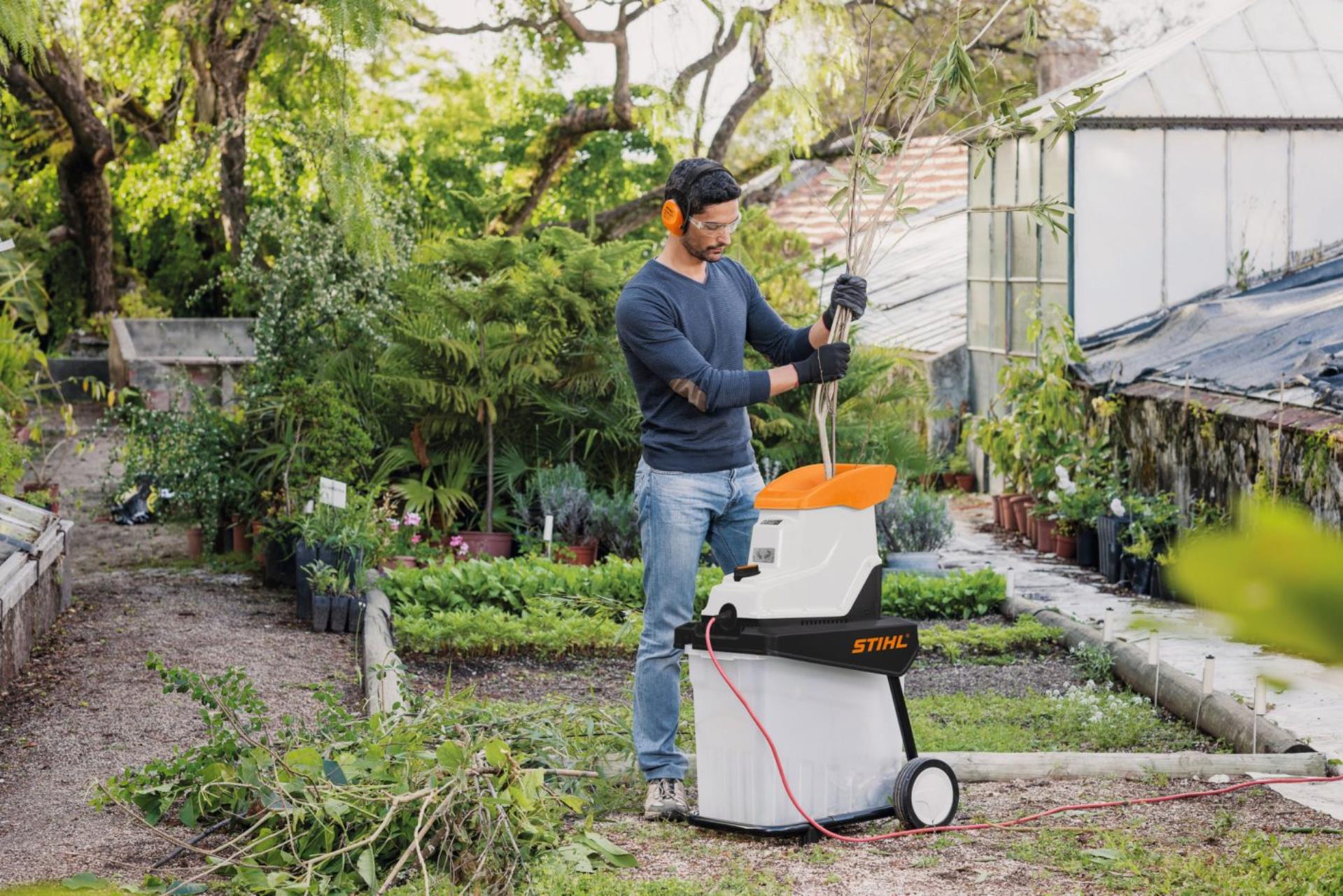 Elektro-Gartenhäcksler GHE 135 L