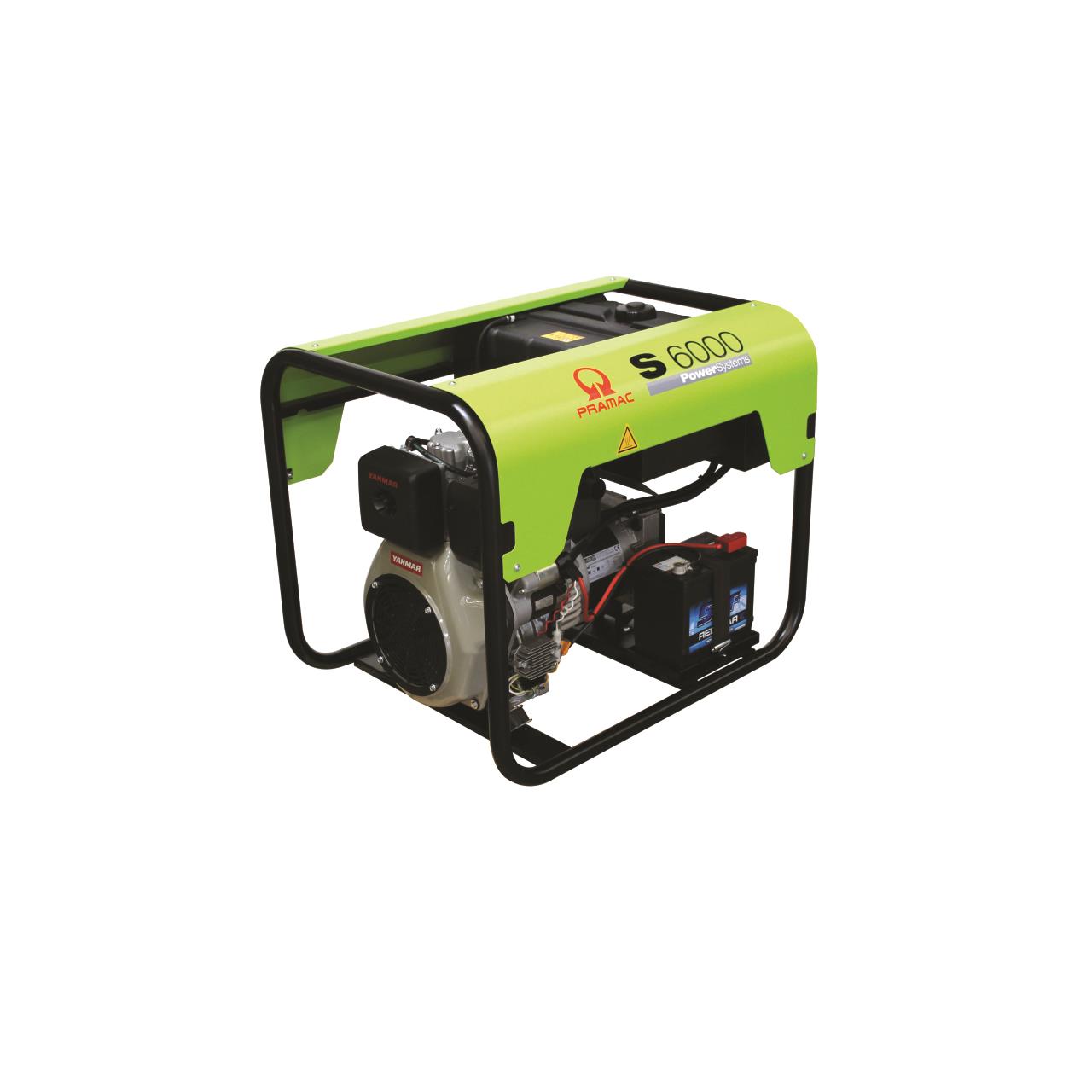 Stromerzeuger  S 6000 - TYA ISO - 230V / 400V - DIESEL - E START