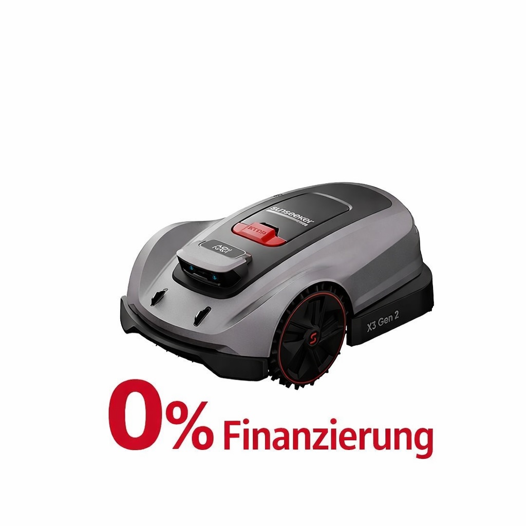 Sunseeker X3 Gen 2 Rasenroboter – Modell2026 Mähroboter mit 0% Finanzierung